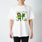 ちょんまげハリウッドの釘くんとおぢさん スタンダードTシャツ