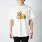 くろさわゆいの食パンコーギー Regular Fit T-Shirt