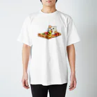 伊藤萌果のカオス屋さんのピザハムちゃん Regular Fit T-Shirt