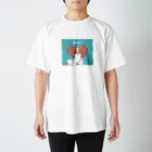 くろさわゆいのもふもふパピヨン（ブラウン） Regular Fit T-Shirt