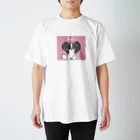 くろさわゆいのもふもふパピヨン（ブラック） Regular Fit T-Shirt