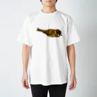 フク子のお昼寝スズメ写真 Regular Fit T-Shirt