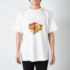 yumyumcommuneのこぎぱん Regular Fit T-Shirt