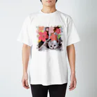 テル！のお店のサクラとニャンコの親子 Regular Fit T-Shirt