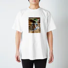 Kusakashのプリンス・ジャンゴのサンキューウィンク Regular Fit T-Shirt