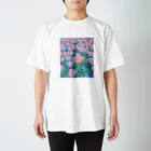 u tsu ro hi -のチューリップとネモフィラ Regular Fit T-Shirt