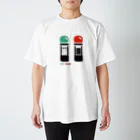 QuriousのSalt&Pepper Tシャツ スタンダードTシャツ