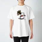 まつり猫ショップの酉の市白猫 Regular Fit T-Shirt
