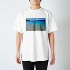 miukissimoの座間味の海辺 スタンダードTシャツ