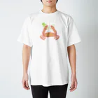 まろやか倶楽部のﾁｮｯｷﾝ！カニによりダイコン半分物語 Regular Fit T-Shirt