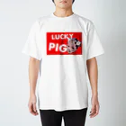 長与 千種 Chigusa Nagayoの実写版lucky pig！ スタンダードTシャツ