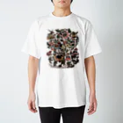 ヤマネコ。の部屋のfloral alchemy Regular Fit T-Shirt