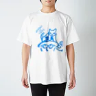 FMBT総合研究所のにゃること岩男 Regular Fit T-Shirt