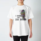 CREAMY YODAのI SCREAM FOR ICE CREAM 101 スタンダードTシャツ