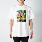 溝呂木一美のお店のちろの星 Regular Fit T-Shirt