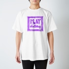 PLAY clothingのFrame PLAY LOGO ③ Regular Fit T-Shirt