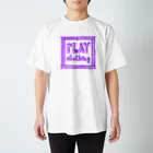 PLAY clothingのFrame PLAY LOGO ③ スタンダードTシャツ