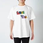 sakurashopのLove you Regular Fit T-Shirt