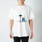 ほっかむねこ屋（アトリエほっかむ）の雨と双子 Regular Fit T-Shirt