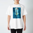 saorishinadaのクリームソーダと人魚姫 スタンダードTシャツ