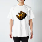 おかゆ帝国のテディベアーとエビフライ Regular Fit T-Shirt