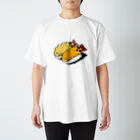 おかゆ帝国のエビテンエビフライ寿司 スタンダードTシャツ