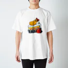 おかゆ帝国のショートケーキとエビフライ Regular Fit T-Shirt