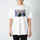 東洲斎写楽のお花Tシャツ 티셔츠