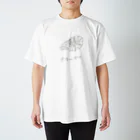qqqqlmのオウムガイ 石灰 Regular Fit T-Shirt