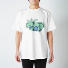 あおがえる。のさかなねこ Regular Fit T-Shirt