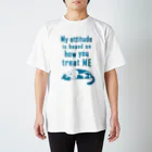 circle and dropsのねこちゃん Regular Fit T-Shirt
