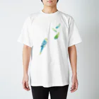 circle and dropsのインコちゃん Regular Fit T-Shirt