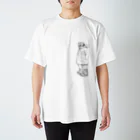 circle and dropsのくま Regular Fit T-Shirt