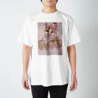 薄墨はコーヒーがすき。の保護猫あんず君① Regular Fit T-Shirt