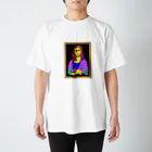 szkaのpopping Mona Lisa スタンダードTシャツ