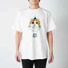 wokasinaiwoのケーキ食べたいにゃ Regular Fit T-Shirt