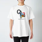 甲斐えるのブタ！ぶた！豚！のQuail & question スタンダードTシャツ