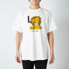 甲斐えるのブタ！ぶた！豚！のLion & letter スタンダードTシャツ