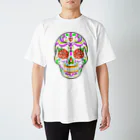 いろどり屋さんのメキシカンスカル Regular Fit T-Shirt