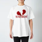 AURA_HYSTERICAのHEARTBREAK Regular Fit T-Shirt