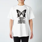 AURA_HYSTERICAのSwallowtail_B スタンダードTシャツ