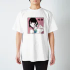 HAGU HOSHINO COLLABORATION STOREの【町田メロメ】HAGU HOSHINO T-shirt スタンダードTシャツ