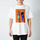 ぜらちないのモボ・モガ スタンダードTシャツ