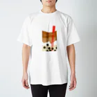 モモモのインスタ映え☆黒糖タピオカミルクティー Regular Fit T-Shirt