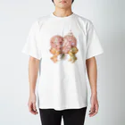 さぎりのハートのブーケ Regular Fit T-Shirt