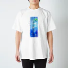 Hi*roomのベニクラゲとシュモクザメの四角い海 Regular Fit T-Shirt