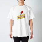 eyescreamのショートケーキ スタンダードTシャツ