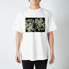 tenshinhanのねこ花 Regular Fit T-Shirt