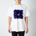 雨（ゆののお店）の金魚花火 Regular Fit T-Shirt