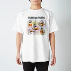 スパイシー千鶴のパンダinぱんだ(ちくわ) 티셔츠